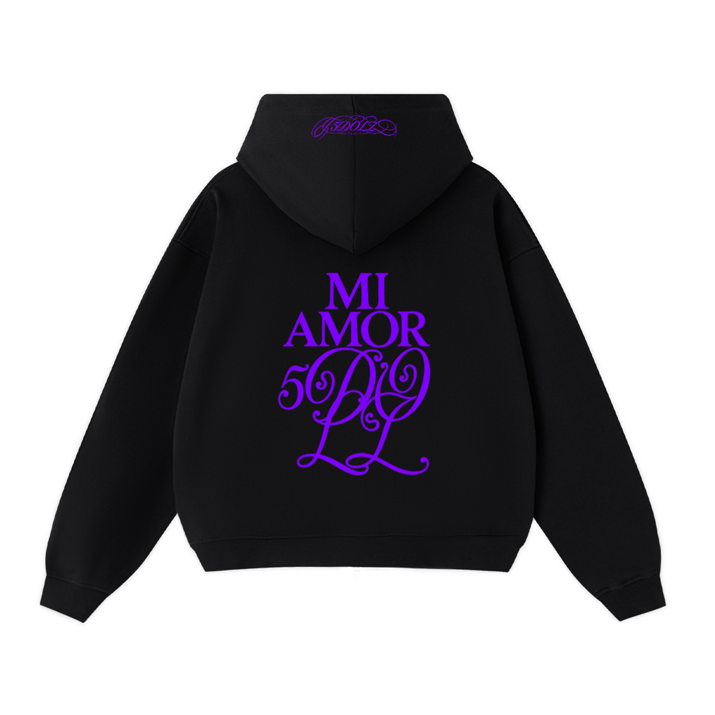 Sweat zip MI AMOR 5DOLZ PURPLE  -460g