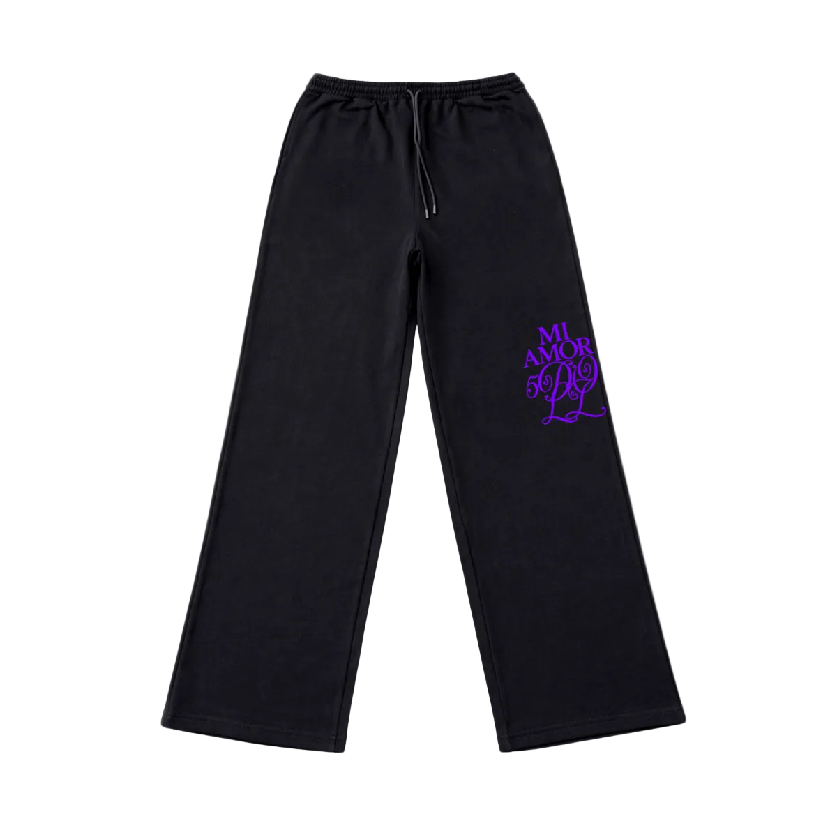 Pantalon 5DOLZ MI AMOR PURPLE OVERSIZE 100% coton