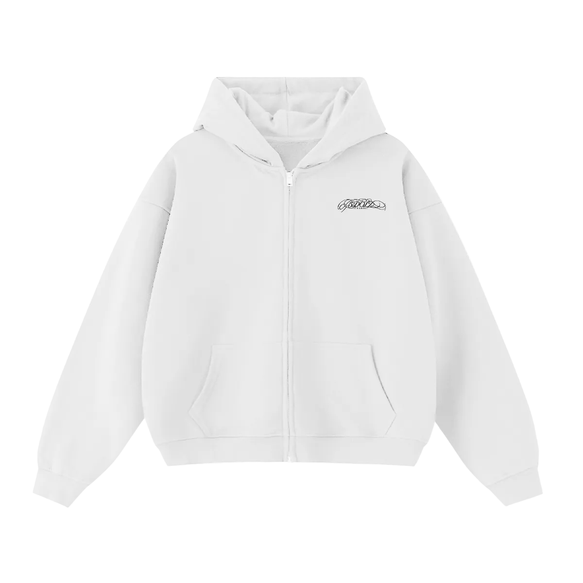 Sweat zip MI AMOR 5DOLZ WHITE BLACK - 460g