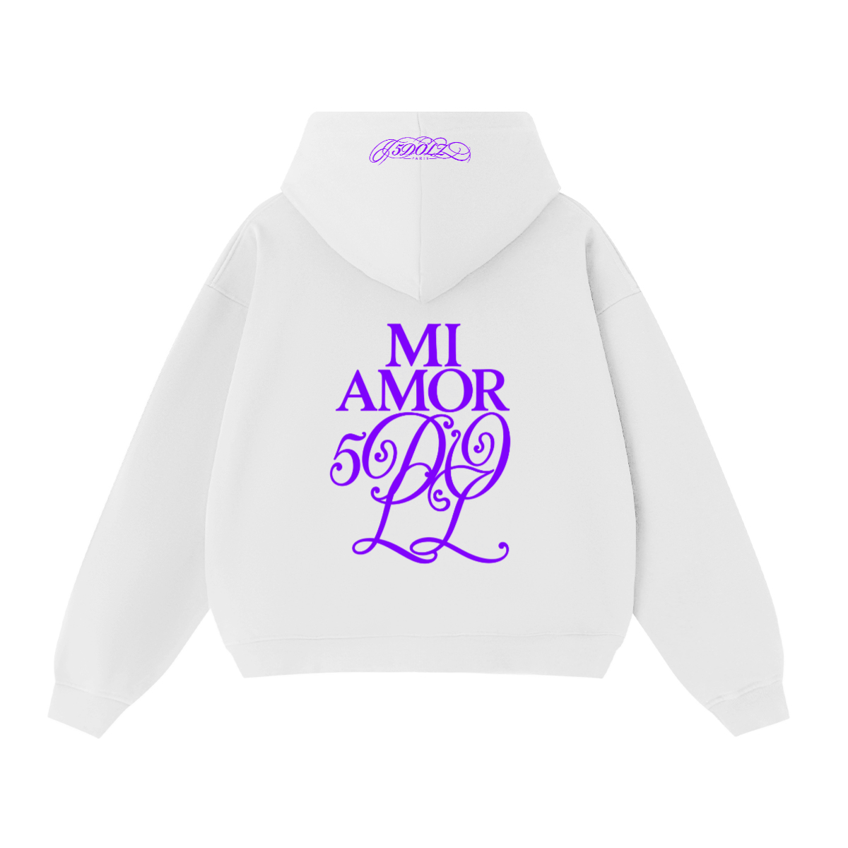 Sweat zip MI AMOR 5DOLZ PURPLE  -460g
